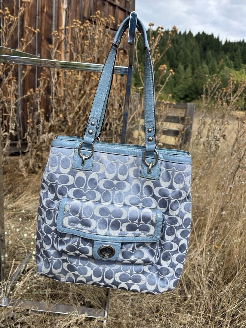 Coach Signature Penelope
Shoulder Bag (F19262)
